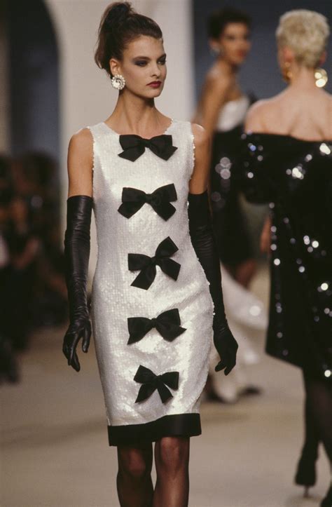 chanel in the 80s|best karl lagerfeld dresses linda.